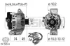 Generator 14 V ERA 210434A Bild Generator 14 V ERA 210434A