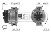 Generator 14 V ERA 210476A