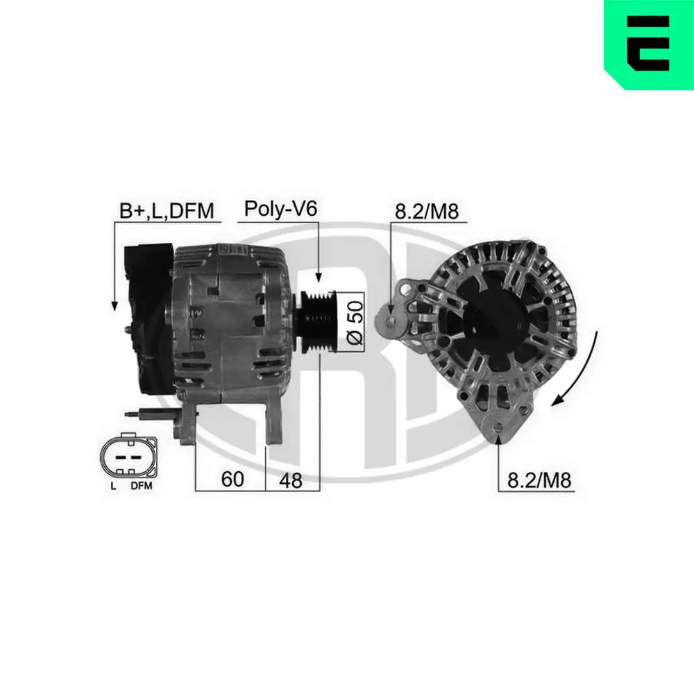 Generator 14 V ERA 210498A