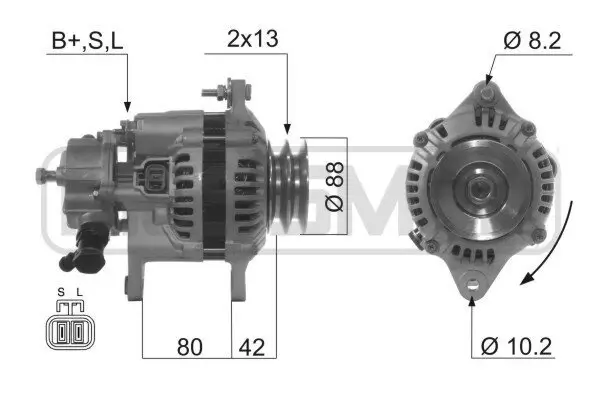 Generator 14 V ERA 210596A