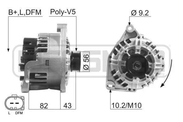 Generator 14 V ERA 210602A