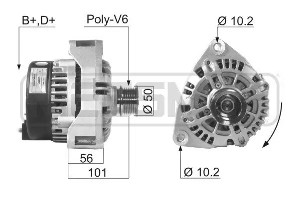 Generator 14 V ERA 210617A