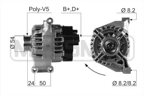 Generator 14 V ERA 210663A