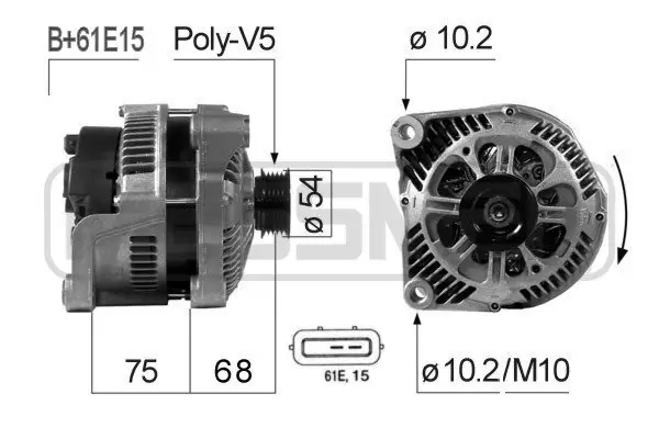 Generator 14 V ERA 210669A