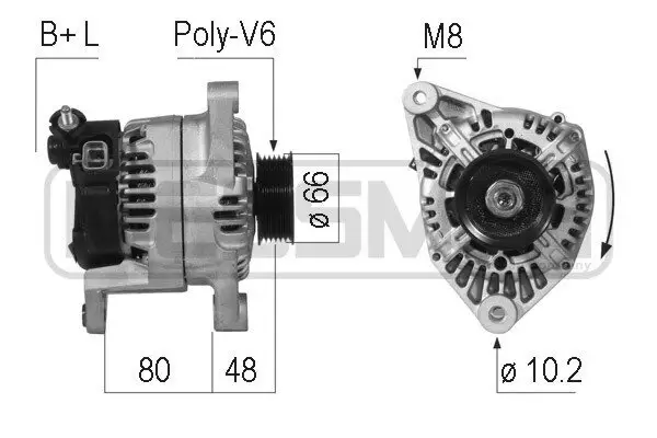 Generator 14 V ERA 210709A