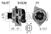 Generator 14 V ERA 210775A