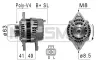 Generator 14 V ERA 210837A Bild Generator 14 V ERA 210837A