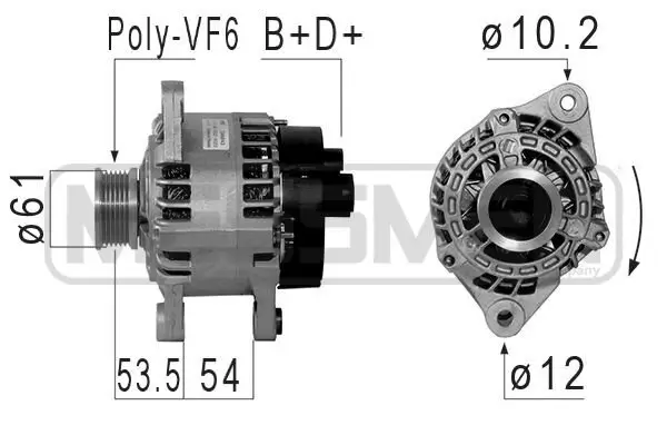 Generator 14 V ERA 210853A