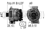 Generator 14 V ERA 210887A