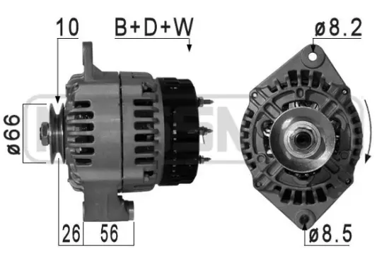 Generator 14 V ERA 210994A Bild Generator 14 V ERA 210994A