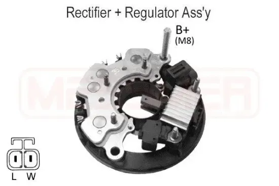 Gleichrichter, Generator 14,4 V ERA 215943 Bild Gleichrichter, Generator 14,4 V ERA 215943