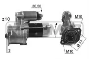 Starter 12 V 2 kW ERA 220013A