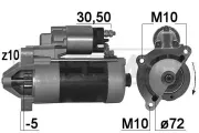 Starter 12 V 2,3 kW ERA 220117A