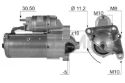 Starter 12 V 2,2 kW ERA 220136A