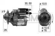Starter 12 V 0,8 kW ERA 220160A
