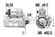 Starter 12 V 0,9 kW ERA 220161A