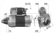 Starter 12 V 0,8 kW ERA 220162A