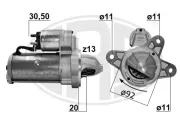 Starter 12 V 2,3 kW ERA 220164A