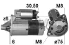 Starter 12 V 0,8 kW ERA 220194A Bild Starter 12 V 0,8 kW ERA 220194A