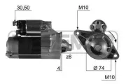 Starter 12 V 0,8 kW ERA 220209A