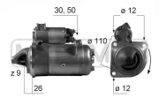 Starter 12 V 2 kW ERA 220282A