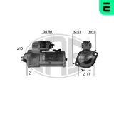 Starter 12 V 2 kW ERA 220349A