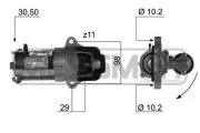 Starter 12 V 1,2 kW ERA 220369A