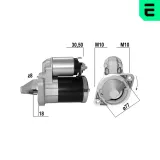 Starter 12 V 0,9 kW ERA 220382A