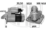 Starter 12 V 1,4 kW ERA 220396A