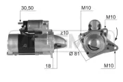 Starter 12 V 2,2 kW ERA 220423A