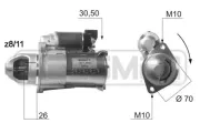 Starter 12 V 1,2 kW ERA 220477A