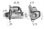 Starter 12 V 1 kW ERA 220579A