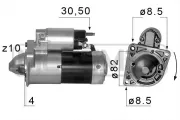 Starter 12 V 1,7 kW ERA 220580A