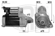 Starter 12 V 1,7 kW ERA 220670A