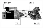 Starter 12 V 1 kW ERA 220675A