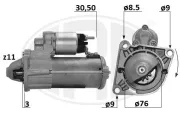 Starter 12 V 1,4 kW ERA 220687A