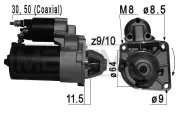 Starter 12 V 1,1 kW ERA 220697A