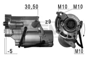 Starter 12 V 2 kW ERA 220707A
