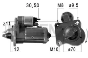 Starter 12 V 2,2 kW ERA 220715