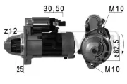 Starter 12 V 2 kW ERA 220717A
