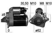 Starter 12 V 1,1 kW ERA 220762A