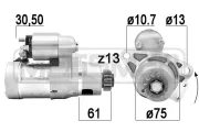 Starter 12 V 1,4 kW ERA 220845A