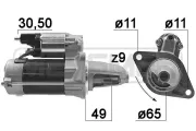 Starter 12 V 1,1 kW ERA 220977A