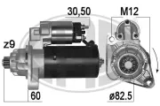 Starter 12 V 2,5 kW ERA 221008A