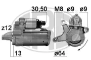 Starter 12 V 1,7 kW ERA 221044