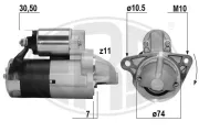 Starter 12 V 1,2 kW ERA 221060A