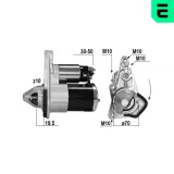 Starter 12 V 1,4 kW ERA 221095A