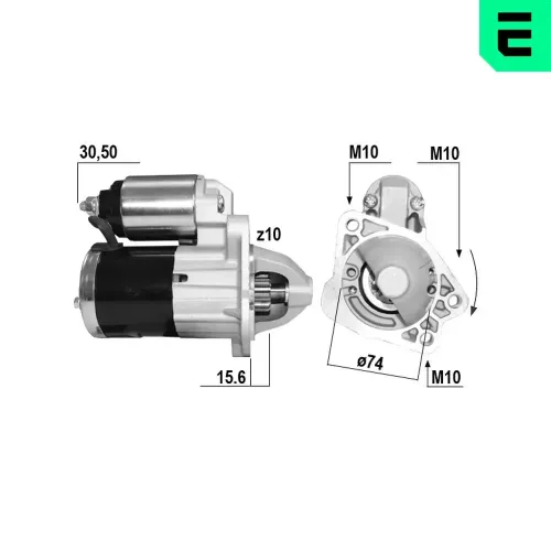 Starter 12 V 1 kW ERA 221173A Bild Starter 12 V 1 kW ERA 221173A