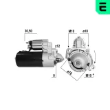 Starter 12 V 2,2 kW ERA 221176A