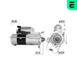 Starter 12 V 1,8 kW ERA 221179A